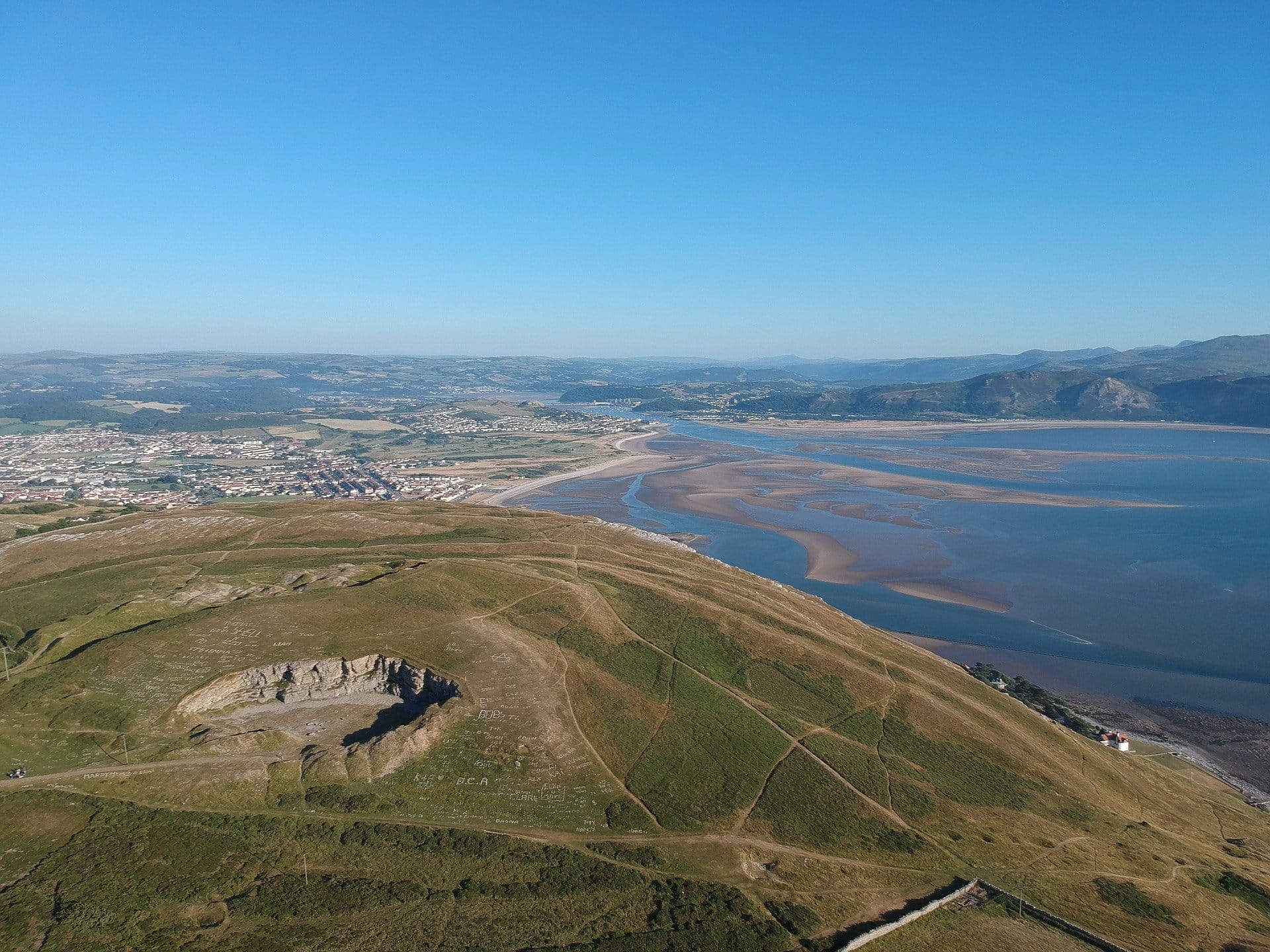 Sightseeing tour of Snowdonia