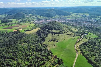 Rundflug über Stuttgart und die Schwäbische Alb