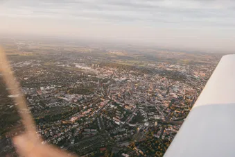 2h Rundflug: Aachen, Düsseldorf, Köln, Nürburgring Rursee