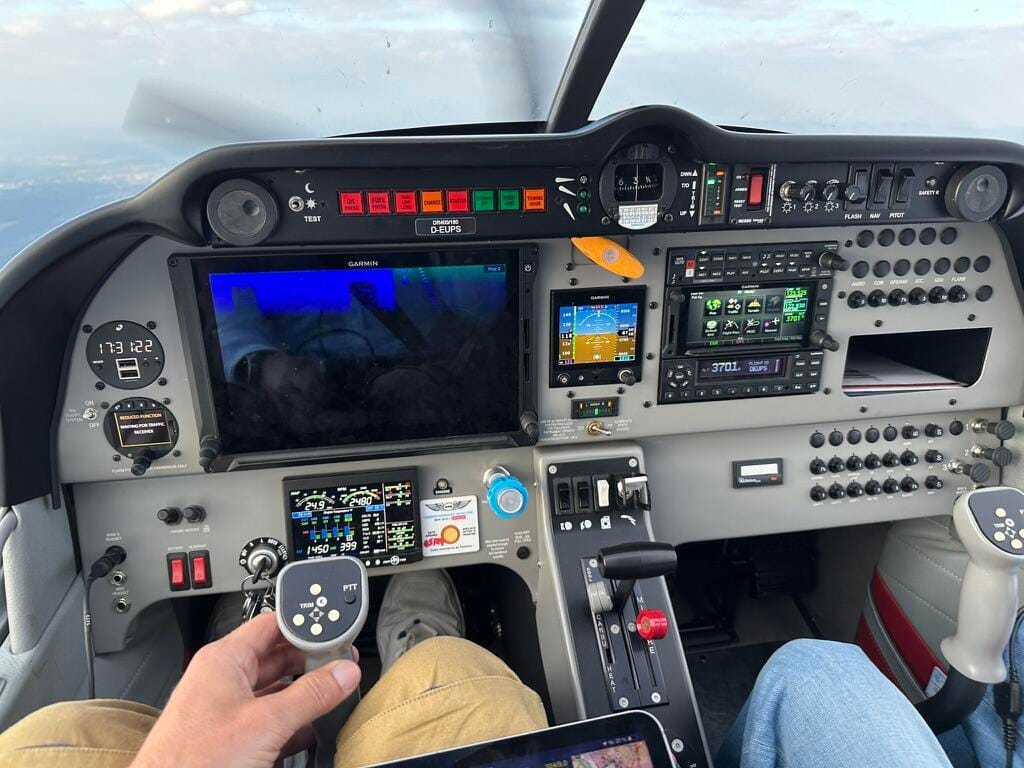 Robin DR401 Cockpit