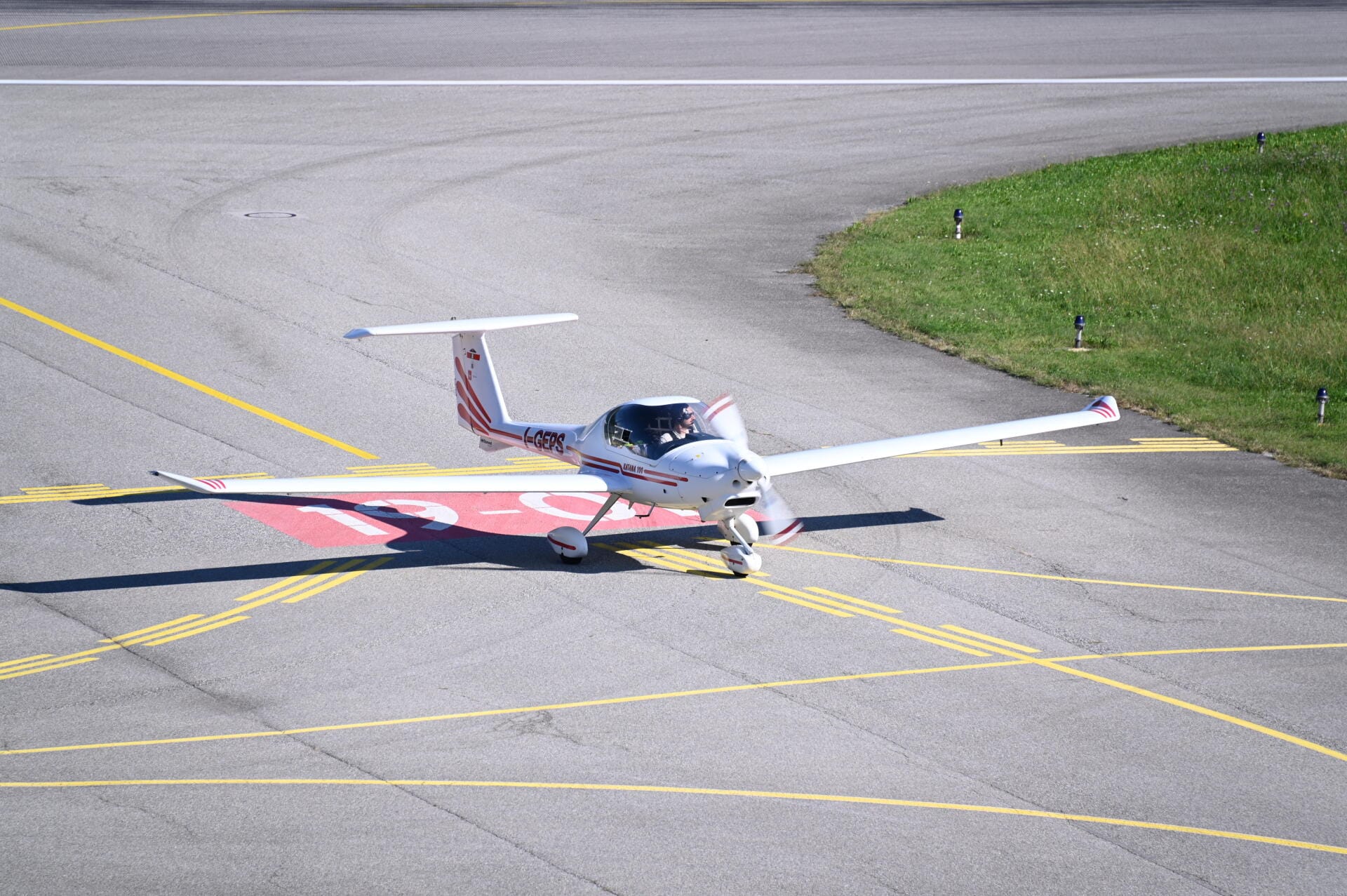 Taxiing out