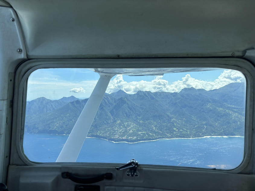 Vol à destination de la Dominique