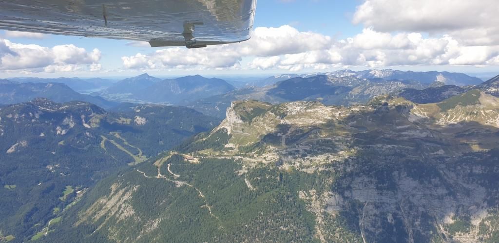 Alpen-Rundflug ins Salzkammergut und Seengebiet