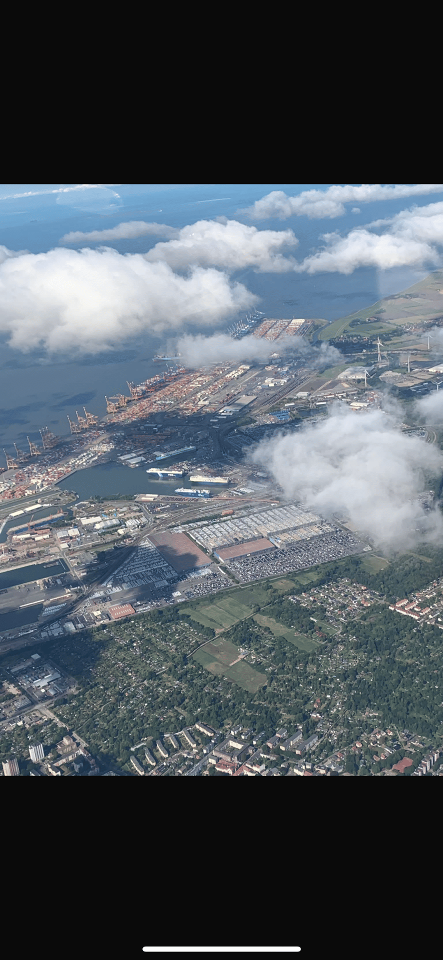 Nordseerundflug über Wilhelmshaven, Bremerhaven und Cuxhaven