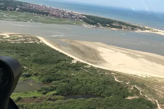La baie de Canche au départ du Touquet