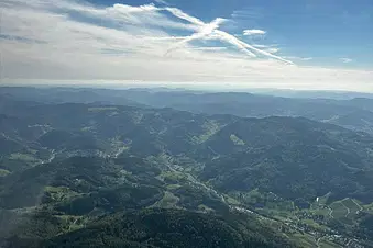 Der Schwarzwald von oben