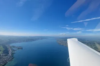 Grosser Rundflug zum Rheinfall, Vierwaldstättersee, Bodensee