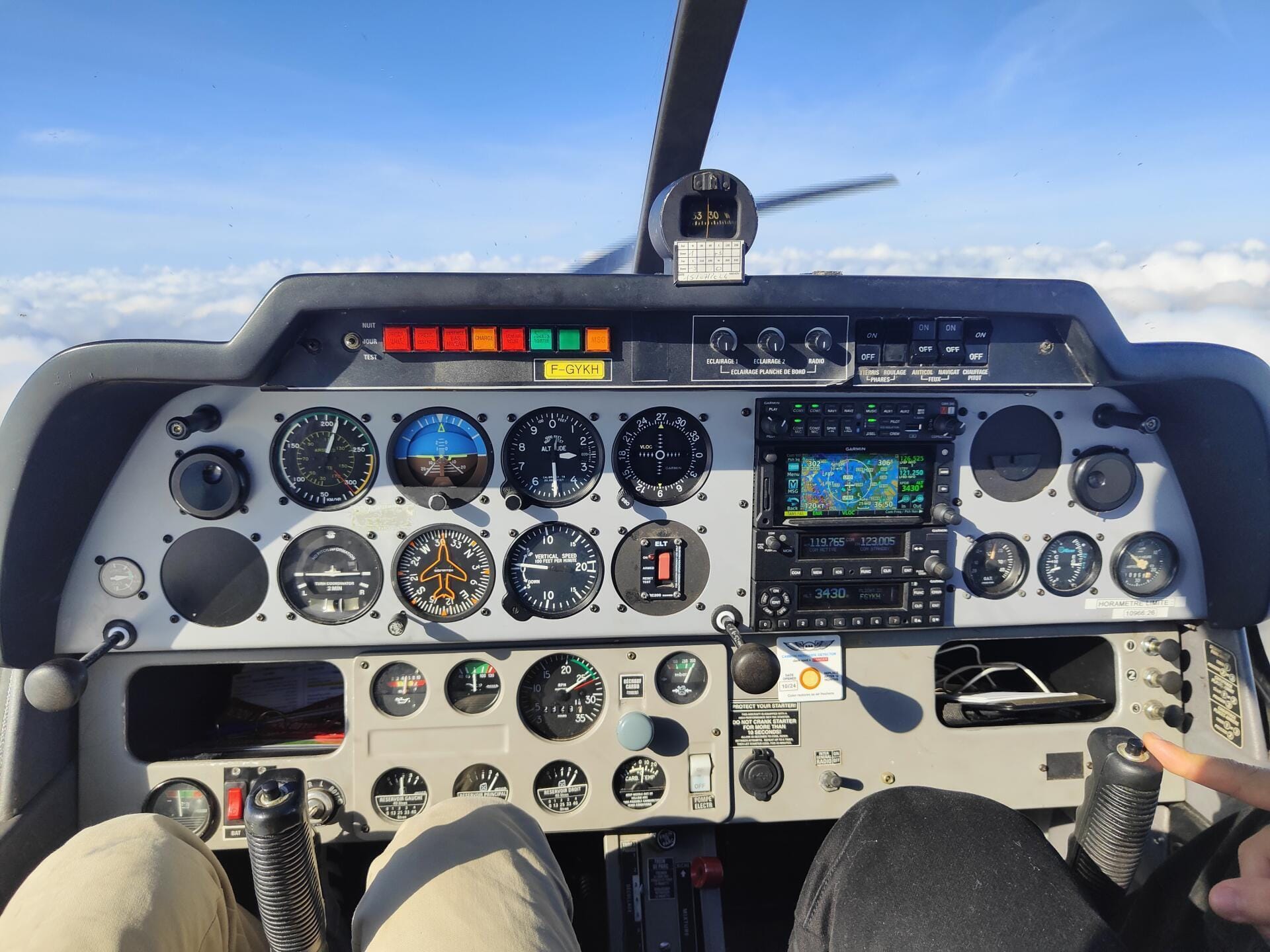 Cockpit du DR400-160