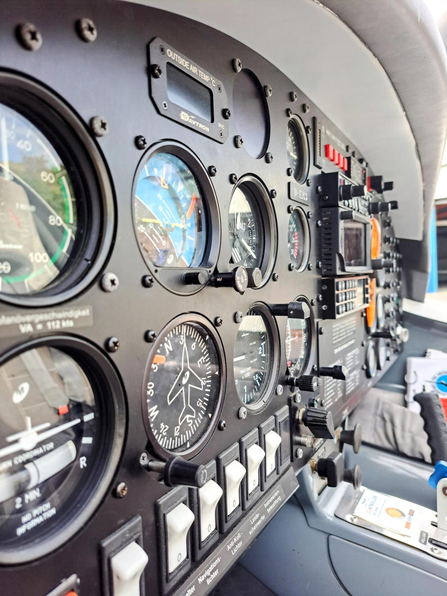 Nahaufnahme Cockpit