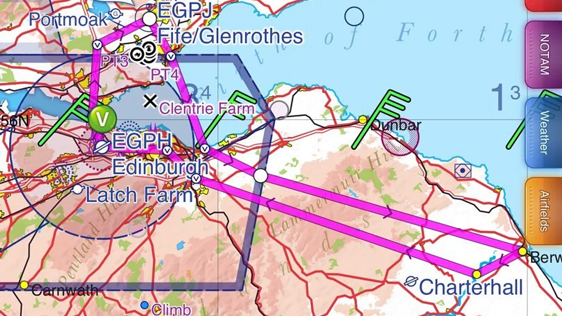 Flight over Edinburgh City, Arthur’s Seat 