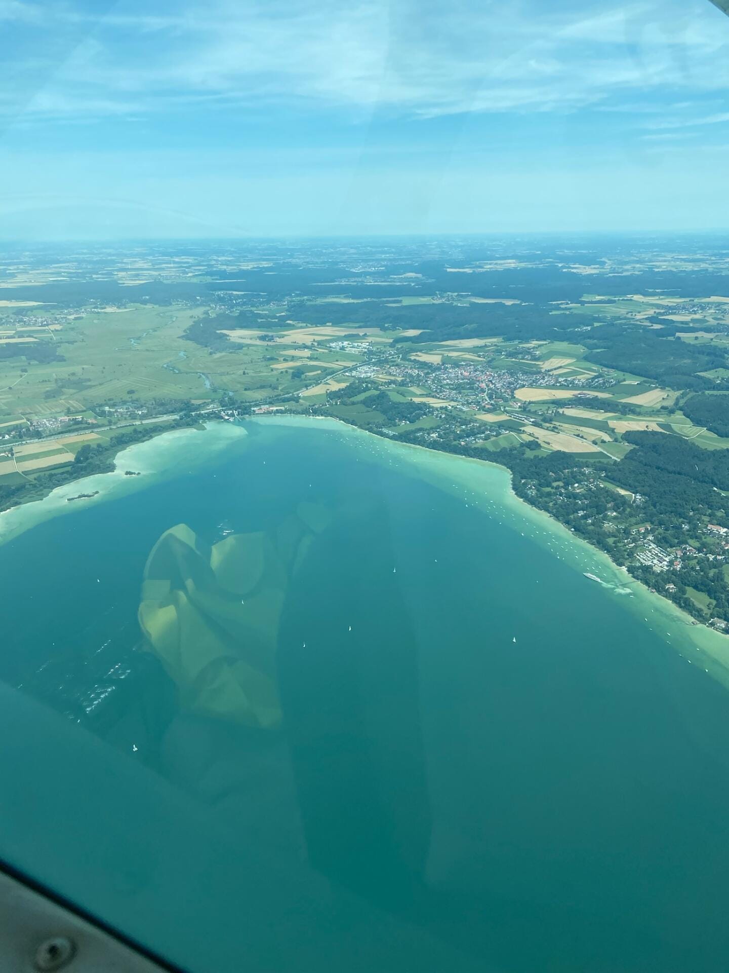 Großer Panoramaflug: Tegernsee, Starnberger See & München