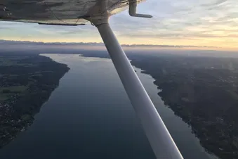Flug über München, Starnberger u. Ammer See