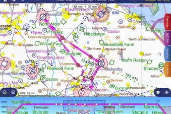 From Sandtoft to Wickenby and back over disused airfields