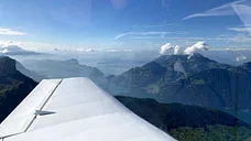 Flight around Lake Lucerne