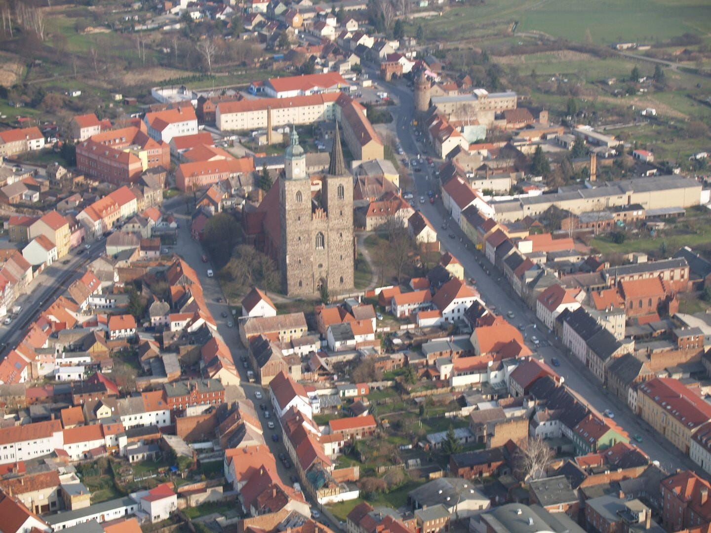 Fläming Rundflug mit Jüterbog und Lutherstadt Wittenberg