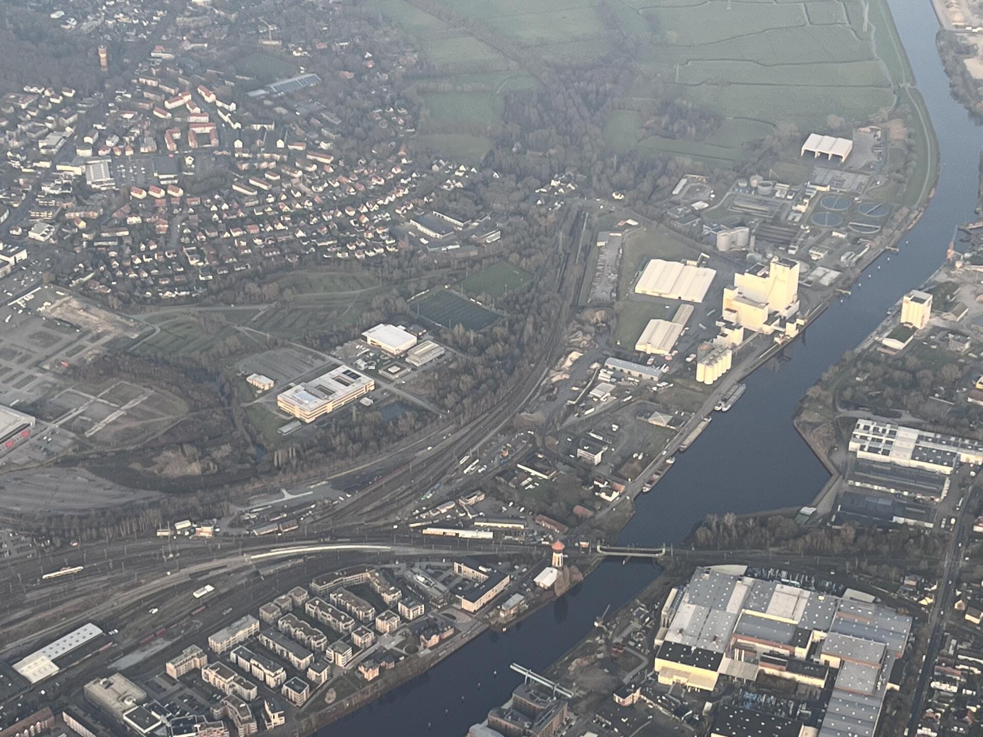 Rundflug über Oldenburg & Bremen