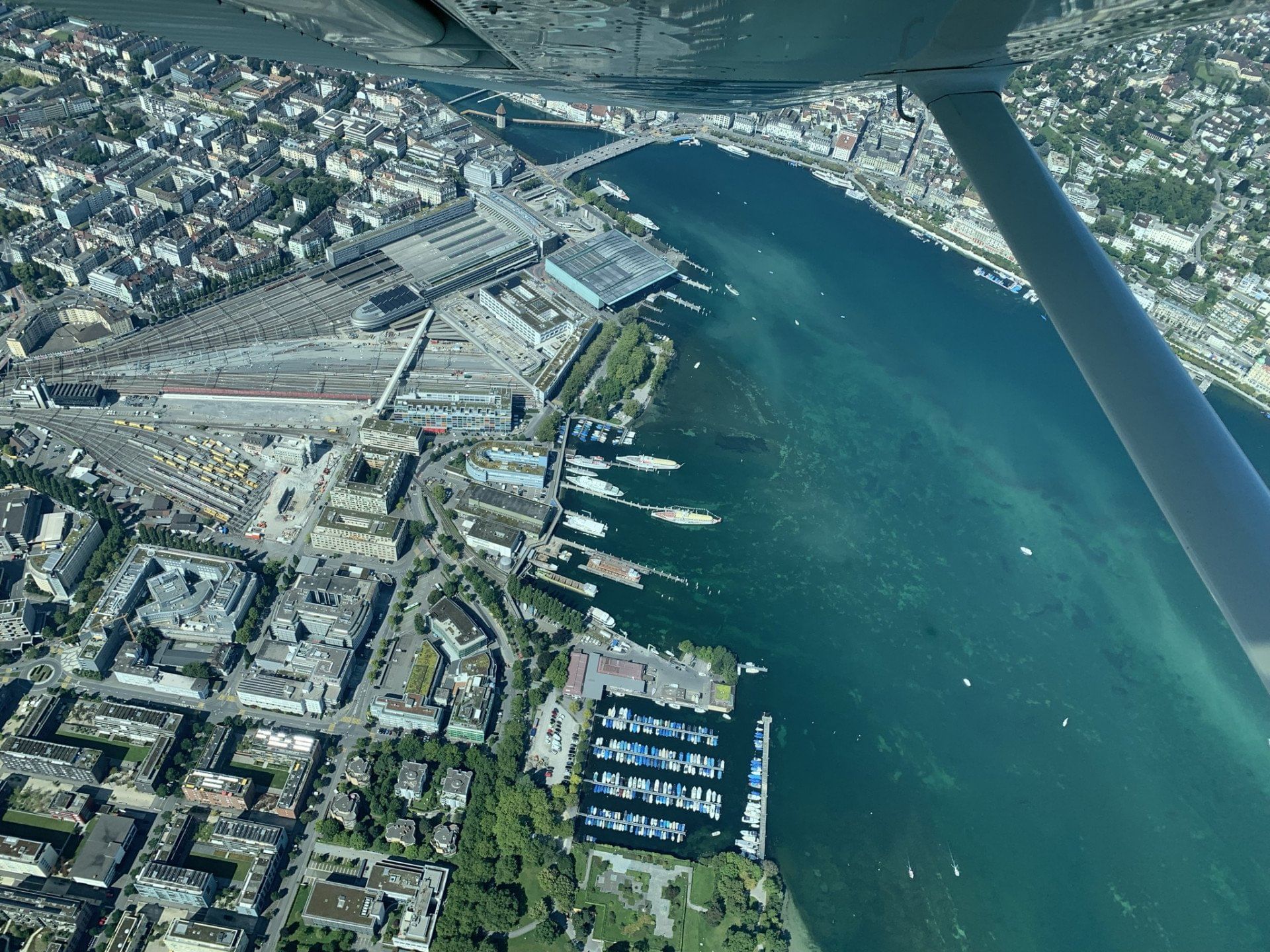 Lichterstadt Luzern & Zentalschweizer Berge / City of Lucerne & mountains
