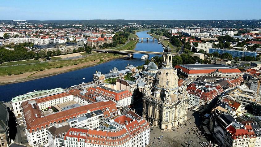 Rundflug über Dresden, Geiseltalsee und wunderschöne Natur