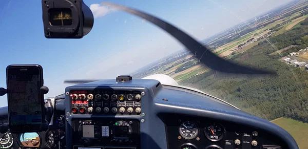 Aussicht aus dem Cockpit