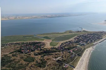 Tagesausflug mit dem Hubschrauber nach Langeoog am 06.08