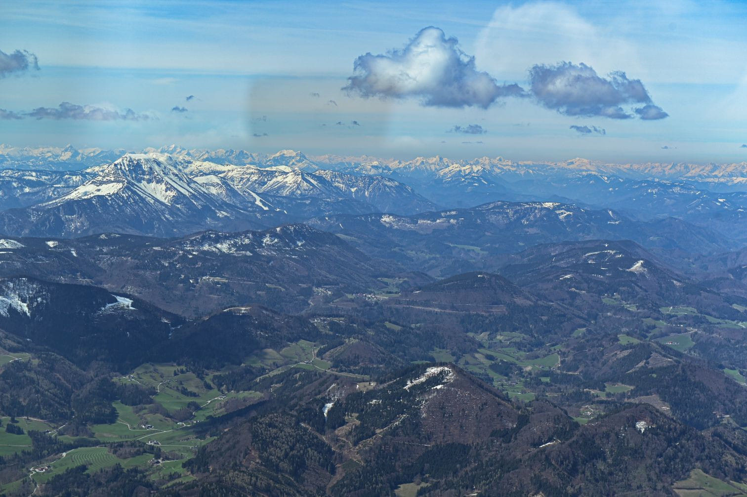 Rundflug Krems - Voralpen - Ötscher - Wachau