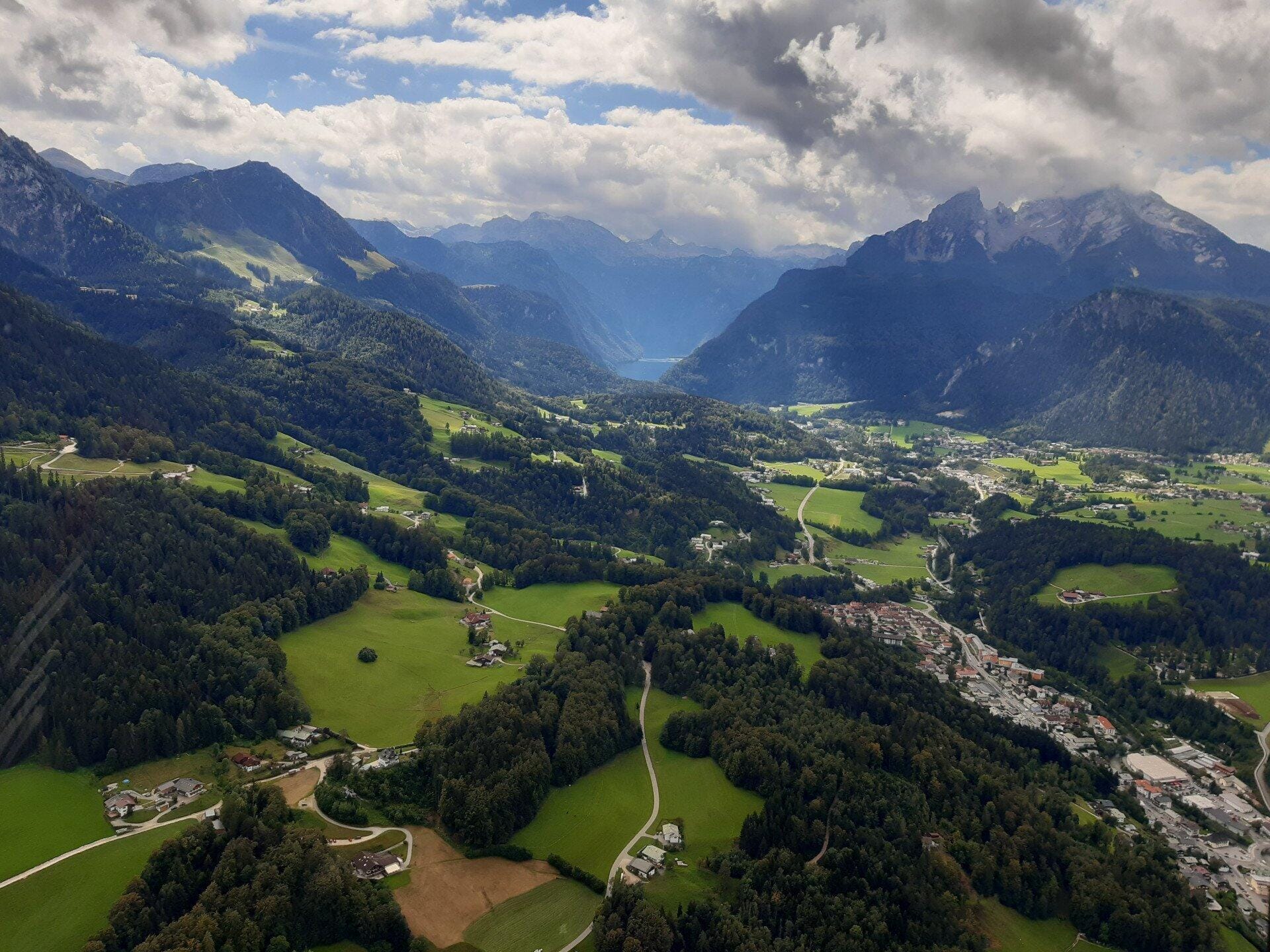 Panoramaflug Watzmann & Chiemsee