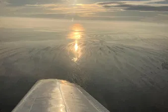 Die Nordseeküste von oben