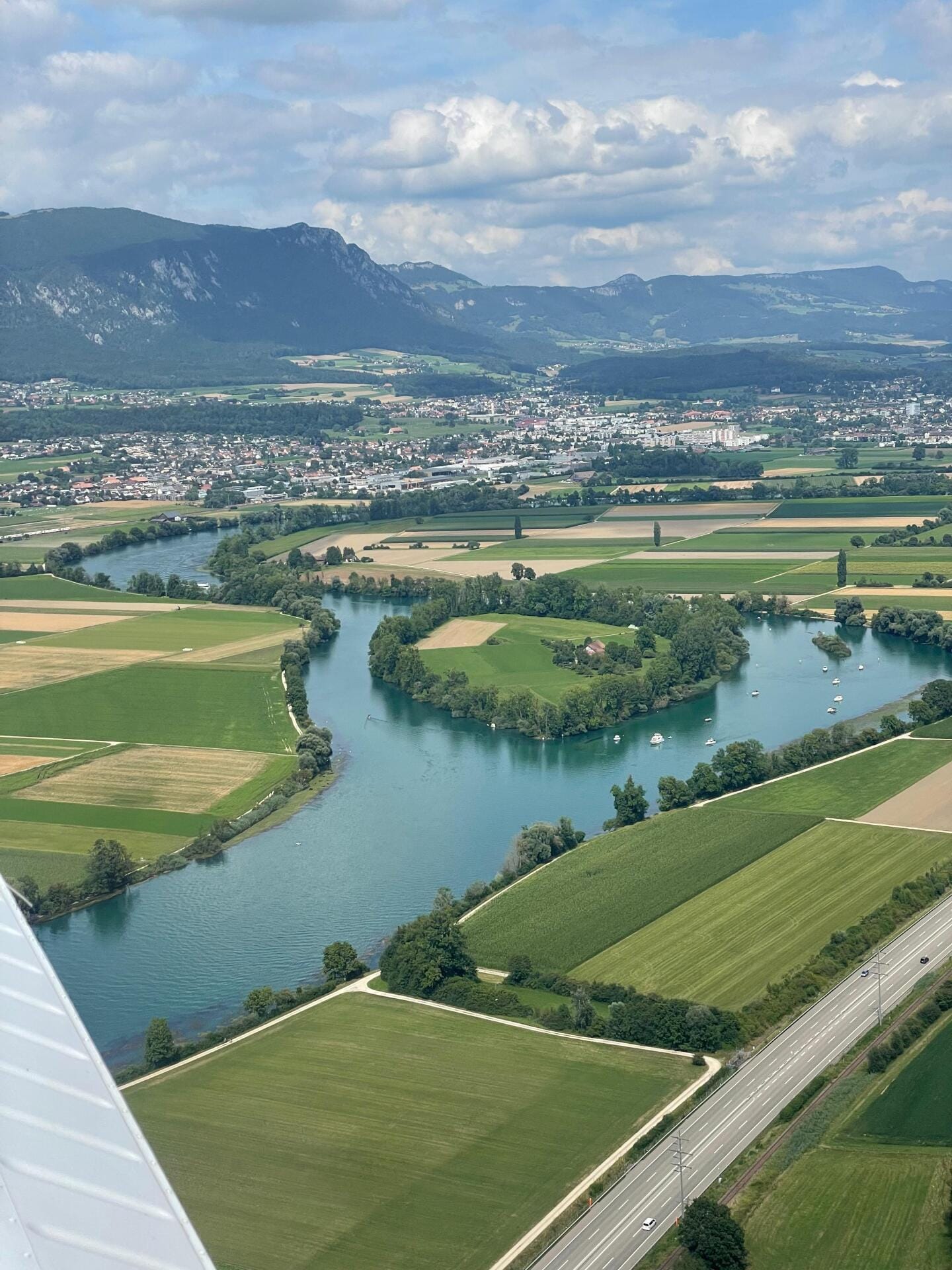 Mont Blanc Rundflug