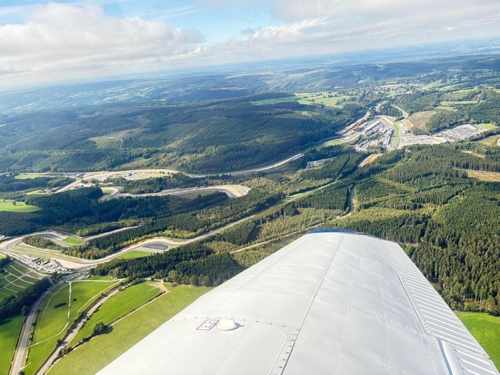 Von oben - Aachen, Bonn und Köln