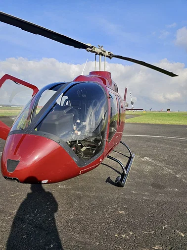 Heli flight: NEW Bell 505 Tour around Yorkshire