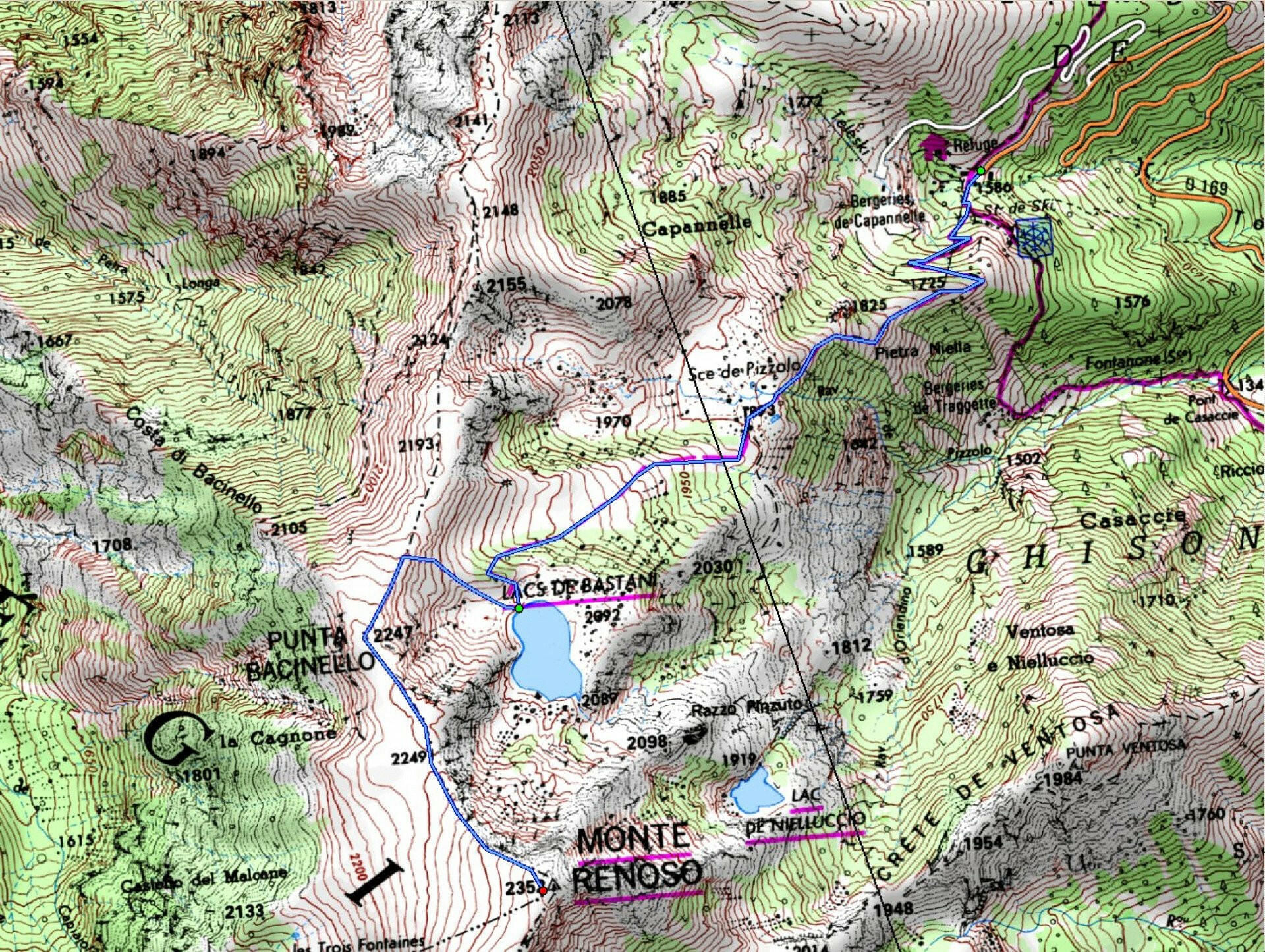 Du FIUM ORBU à la CASTAGNICCIA, et plus encore