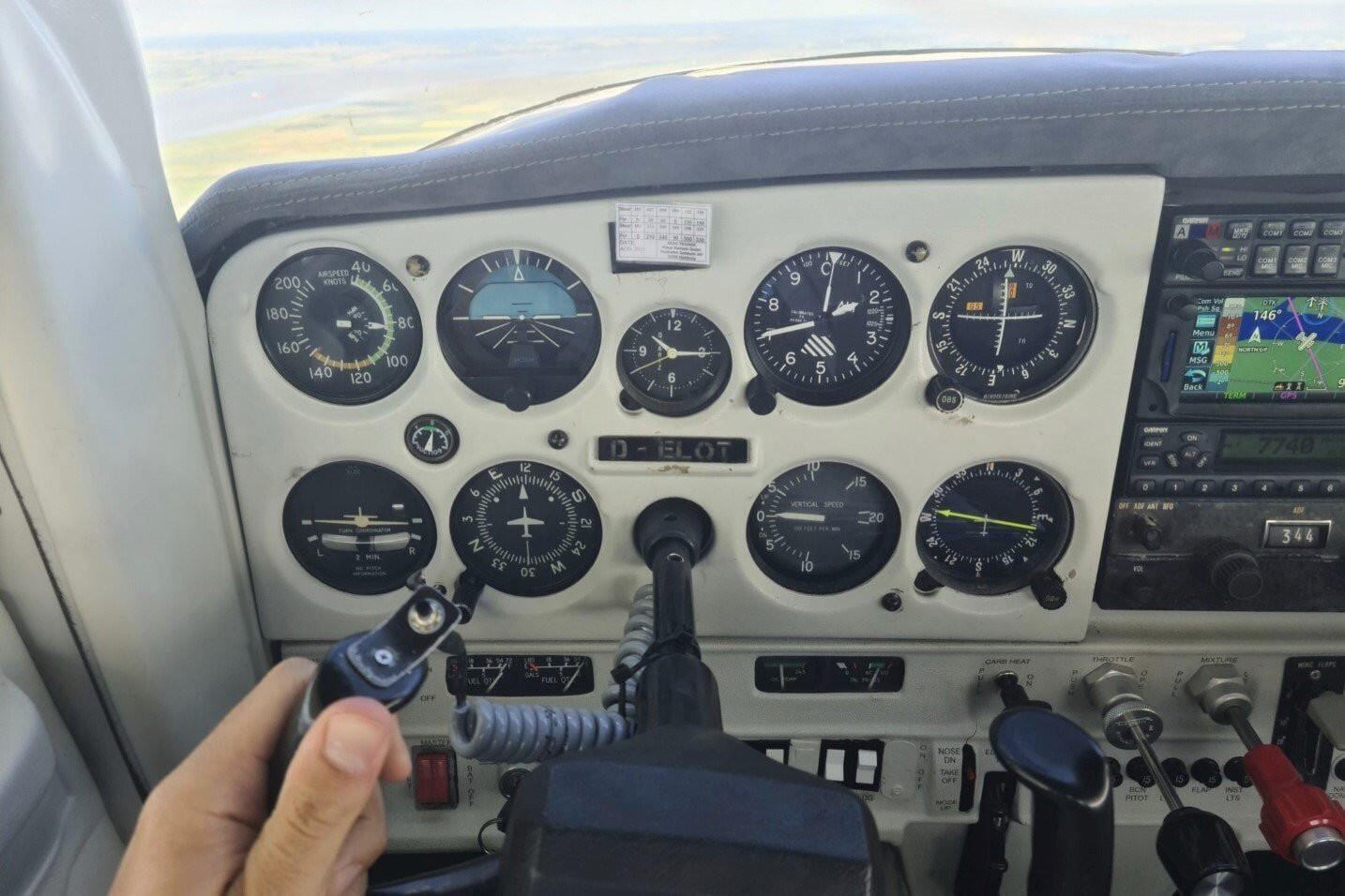 Schnupperflug Cessna 152 mit Fluglehrer