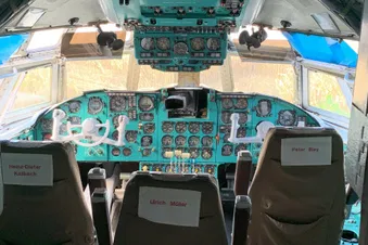 Besuch der IL-62 "Lady Agnes" nach Stölln via Berlin