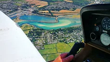 St Ives, St Michaels Mount Coastal flight experience