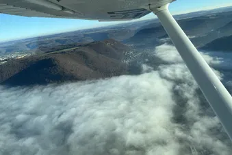 Flugroute nach Wunsch