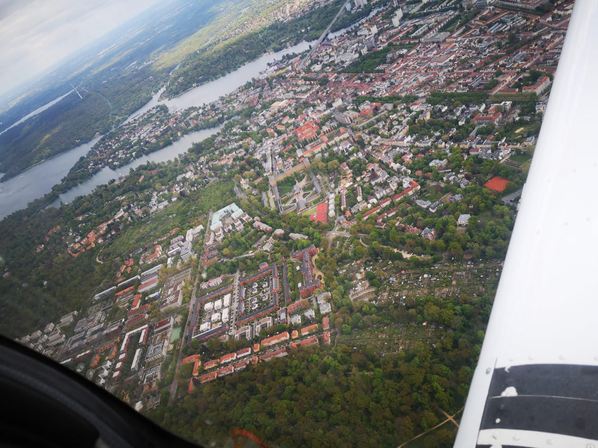 Erlebnisrundflug Potsdam und Berlin