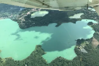 kleiner Rundflug mit Geschichtstrip zu den Seelöwen Höhen