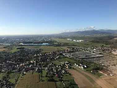 Découverte de Colmar en Hélicoptère