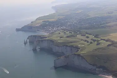 Survol ✈️ falaises d'Etretat  : souvenir inoubliable 😍