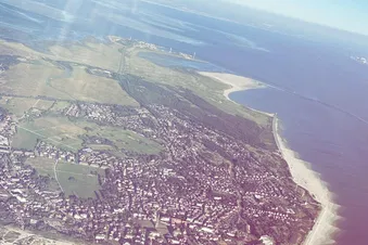Borkum von oben