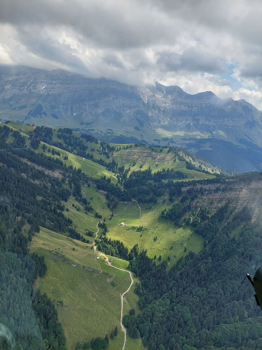 Säntis Rundflug ab Erlebnissflugplatz Sitterdorf