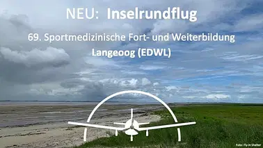 Inselrundflug ab Langeoog (2-3 Personen)