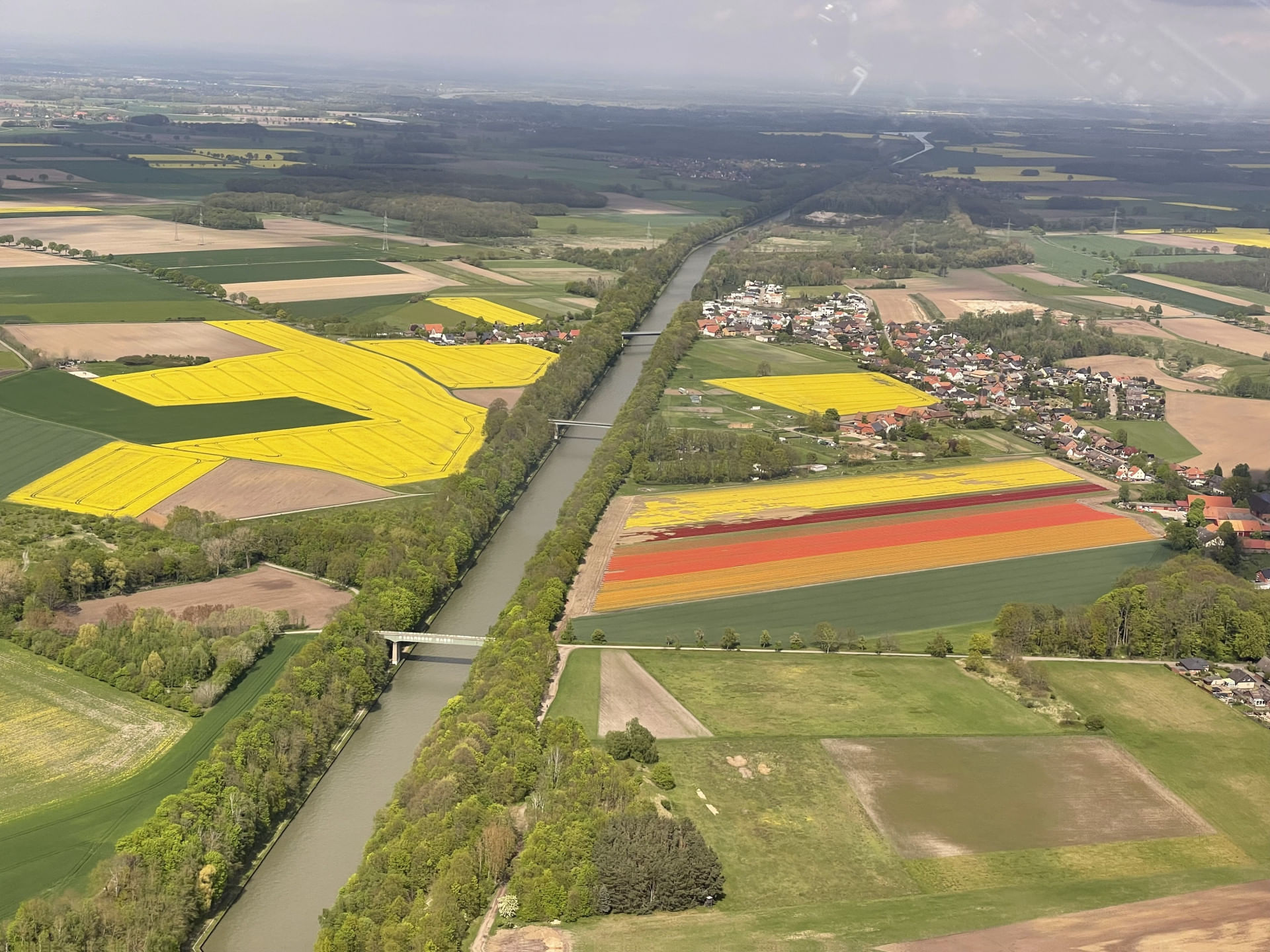 Das beeindruckende VW-Werk von oben!