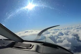 Über den Wolken von der Eifel