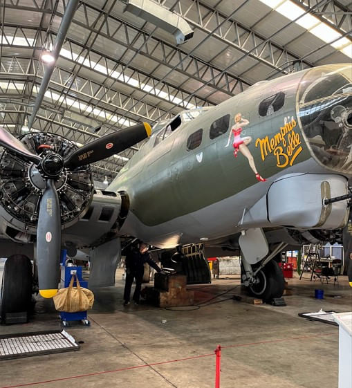 Fly to IWM Duxford from Coventry for the day