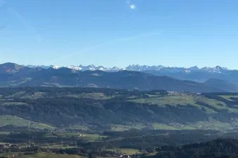 Flug zum Hochvogel - der sterbende Berg der Allgäuer Alpen