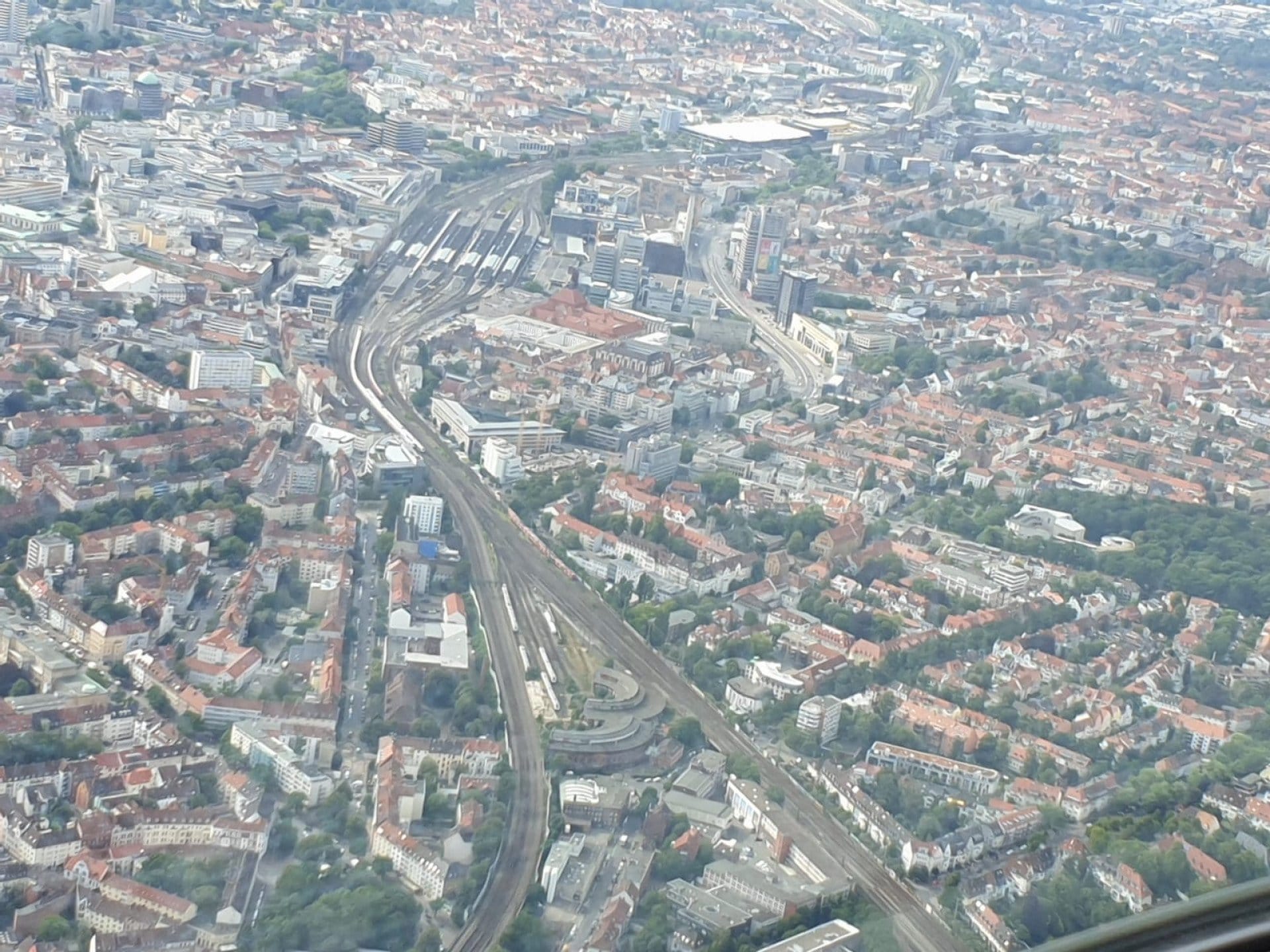 über den Maschsee, die Marienburg und den Deister
