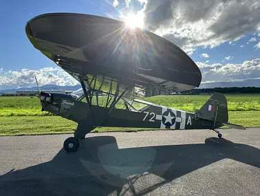 [PIPER L4] Vol de 30 min en Piper L4 de 1942