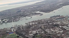 Portsmouth Spinnaker Tower from the air