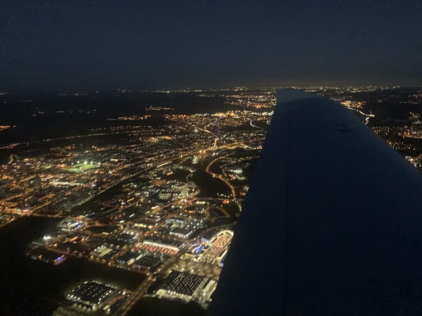 Tour de Paris de nuit